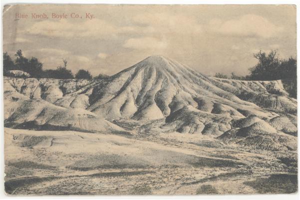 [Ground-level view of Blue Knob.]