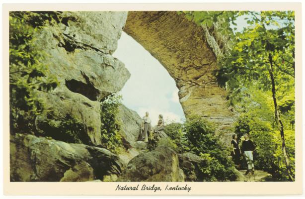 Natural Bridge. (Printed verso reads: 