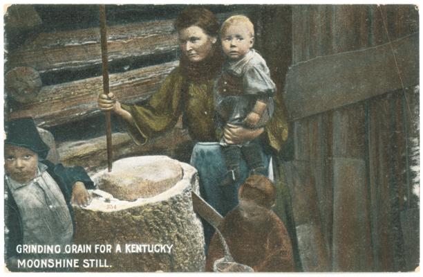 Grinding Grain For A Kentucky Moonshine Still