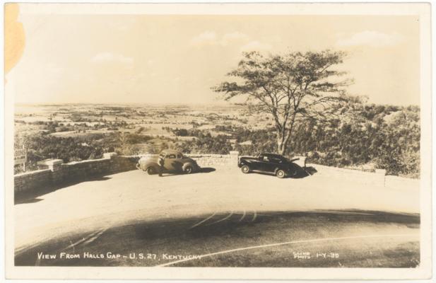 View From Halls Gap - U.S. 27, Kentucky