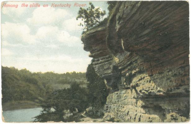 Among the cliffs on Kentucky River