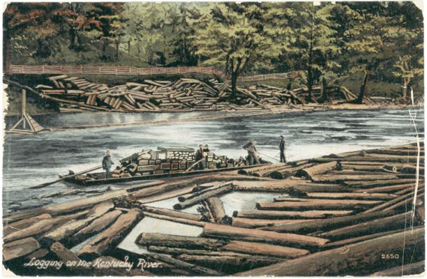 Logging on the Kentucky River