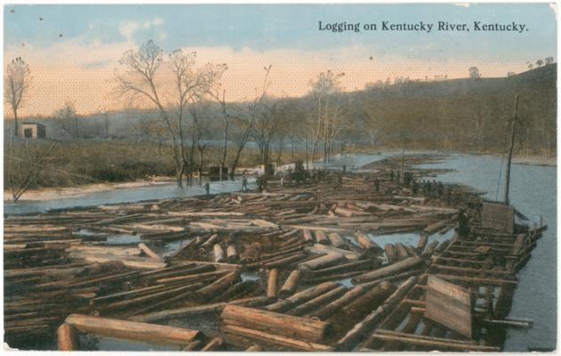 Logging on Kentucky River