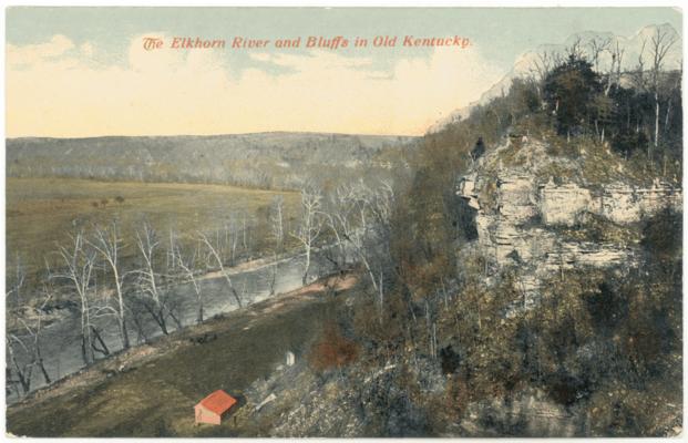 The Elkhorn River and Bluffs in Old Kentucky