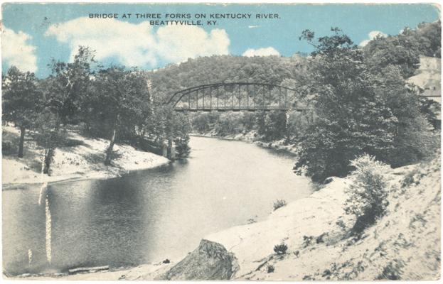 Bridge At Three Forks on Kentucky River