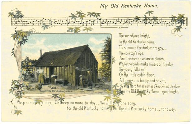 My Old Kentucky Home [Song lyrics]