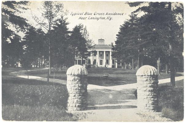 Typical Blue Grass Residence [Walnut Hall] - Near Lexington, Ky