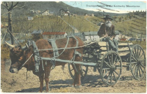 Transportation in the Kentucky Mountains. 2 copies
