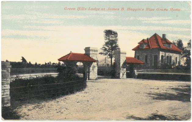 Green Hills Lodge at James B. Haggin's Blue Grass Home