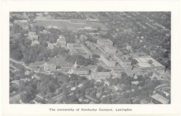 The University of Kentucky Campus, Lexington. (Printed verso reads: 