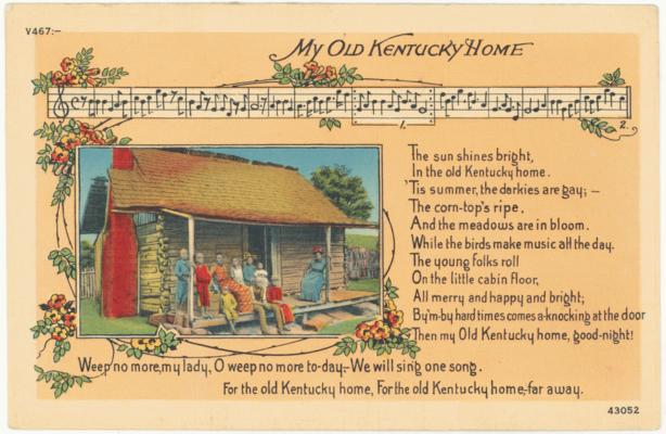 My Old Kentucky Home. [Song Lyrics]