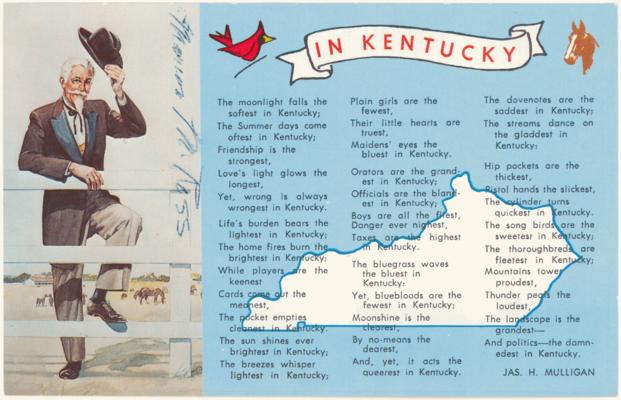 In Kentucky. [Poem by Jas. H. Mulligan]