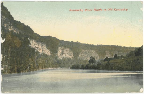Kentucky River Bluffs in Old Kentucky