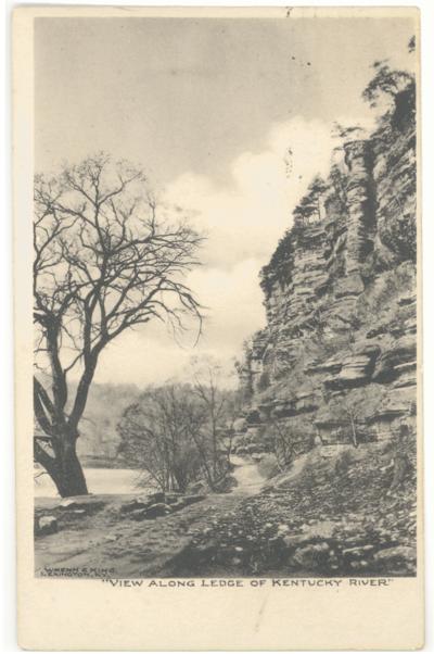 View along Ledge of Kentucky River