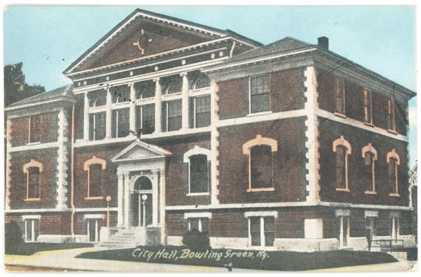 City Hall (One Card Postmarked 1933) 2 copies
