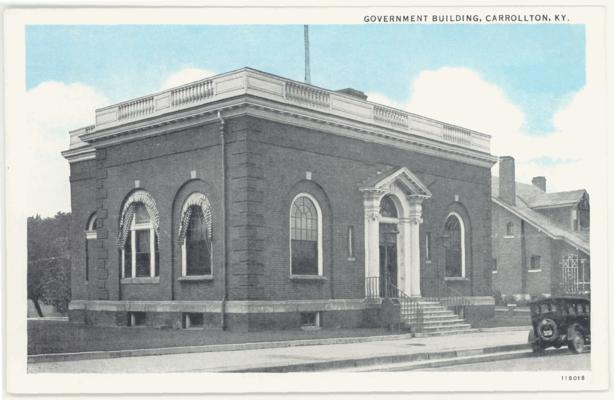 Government Building (No Postmark)