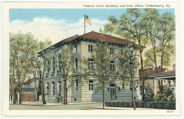 Federal Court Building and Post Office (No Postmark)