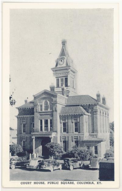 Court House, Public Square (No Postmark)