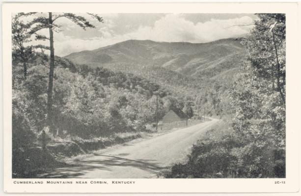 Cumberland Mountains Near Corbin, Kentucky. (No Postmark)