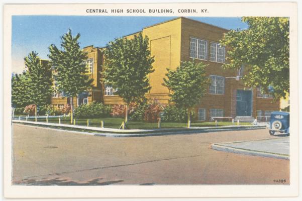 Central High School Building (No Postmark)