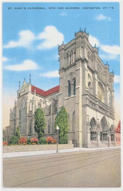 St. Mary's Cathedral, 12th and Madison, Ky. - 2 (Printed verso reads: 