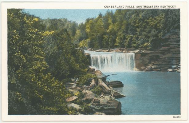 Cumberland Falls, Southeastern Kentucky (No Postmark) 2 copies