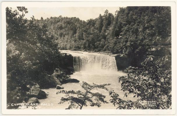 Cumberland Falls, Kentucky. (Postmarked 1944)