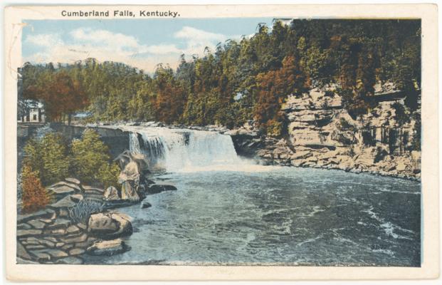 Cumberland Falls, Kentucky. (Postmarked 1928)