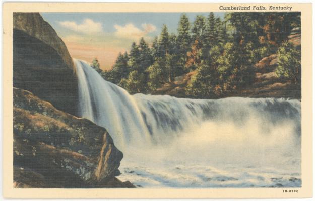 Cumberland Falls, Kentucky (Postmarked 1945)