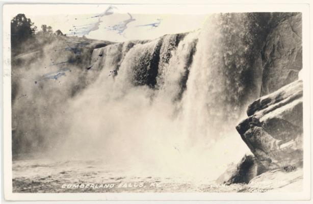 Cumberland Falls, KY. [Damaged] (Postmarked 1942)