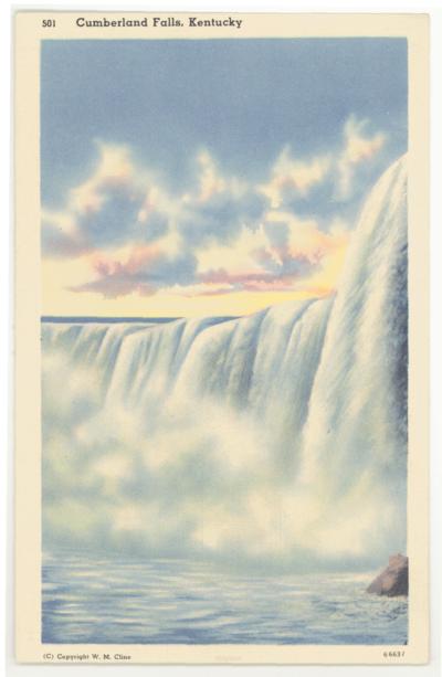 Cumberland Falls, Kentucky (Printed verso reads: 