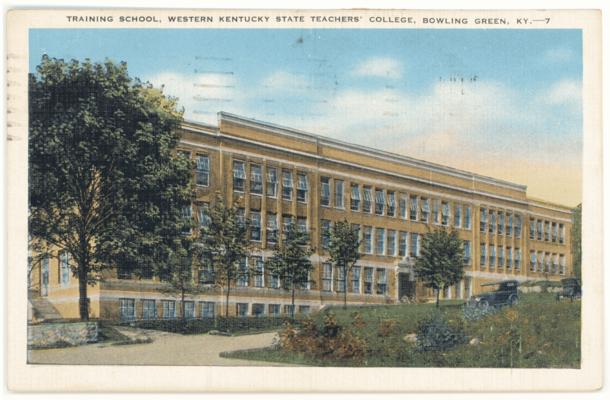Training School, Western Kentucky State Teachers' College, KY - 7 [Different image from Card No. 36] (Postmark Illegible)