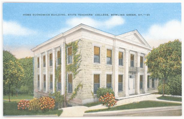 Home Economics Building, State Teachers' College, KY - 31 (Printed verso reads: 