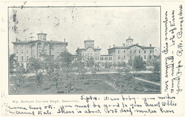 Ky. School for the Deaf (Postmarked 1907)