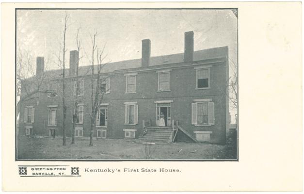 Kentucky's First State House (No Postmark)