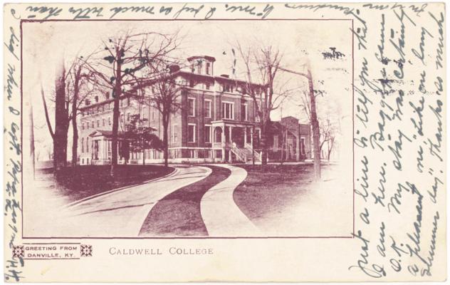 Caldwell College [Same Print As No. 458] (Postmarked 1906)