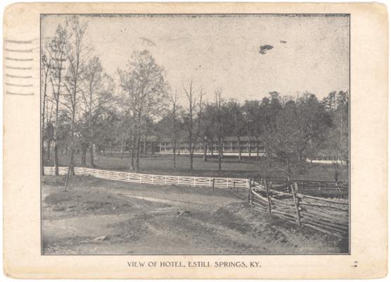 View of Hotel (Postmarked 1950)