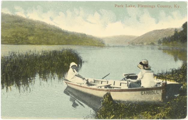 Park Lake, Flemings [sic] County, Ky.