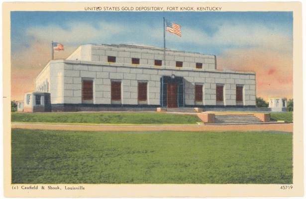 United States Gold Depository. 3 copies