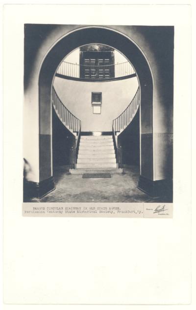 Famous Circular Stairway in Old State House