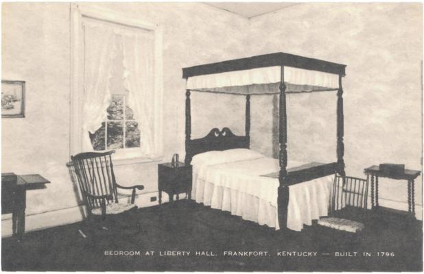 Bedroom at Liberty Hall, Frankfort, Kentucky - Built in 1796