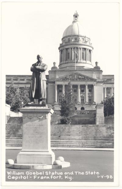 William Goebel Statue and the State Capitol