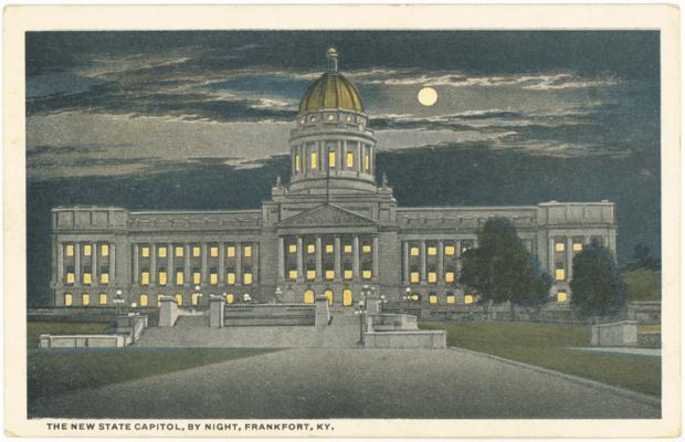 The New State Capitol, By Night