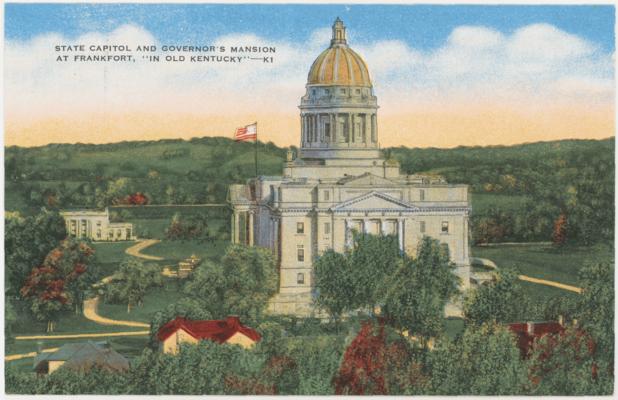 State Capitol and Governor's Mansion at Frankfort, 