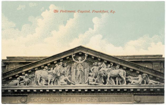 The Pediment, Capitol, Frankfort, Ky