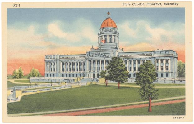 State Capitol. (Printed verso reads: 