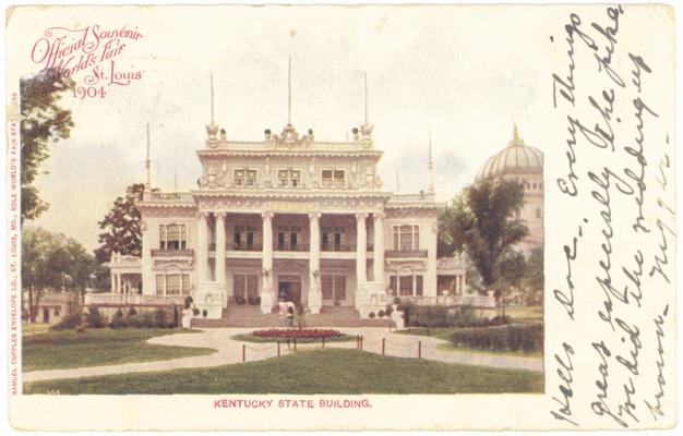 Official Souvenir World's Fair St. Louis, 1904. Kentucky State Building