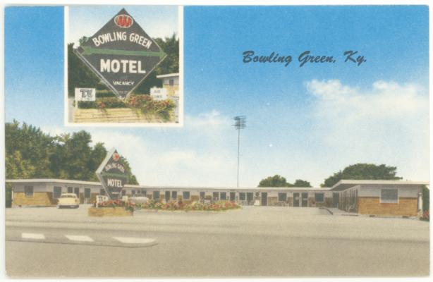 Bowling Green Motel (Printed verso reads: 
