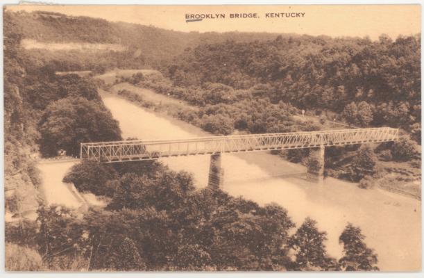 Brooklyn Bridge, Kentucky (Postmarked 1945)