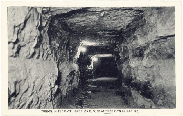 Tunnel in the Cave House, on U.S. 68